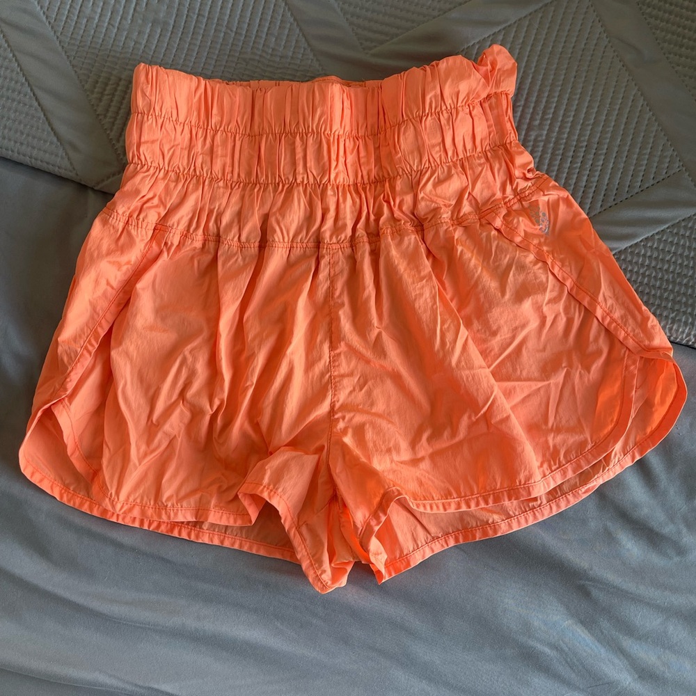 Free People Movement Orange Shorts size small